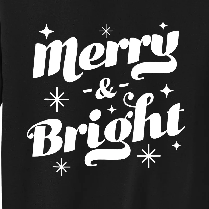 Merry And Bright Cute Red Matching Family Christmas Pajama Tank Top Sweatshirt