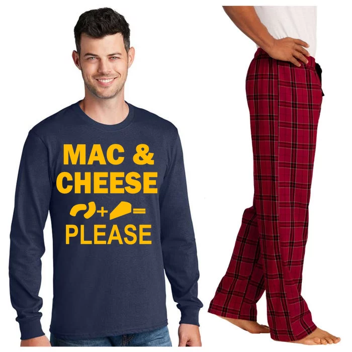 Mac & Cheese Please Long Sleeve Pajama Set