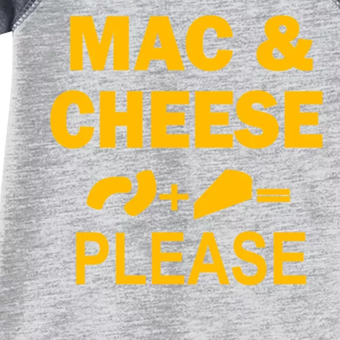 Mac & Cheese Please Infant Baby Jersey Bodysuit