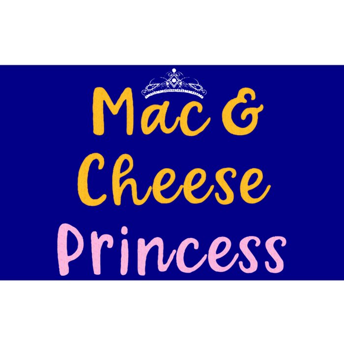 Mac and Cheese Princess Tiara Mac & Cheese Lover Gift Bumper Sticker