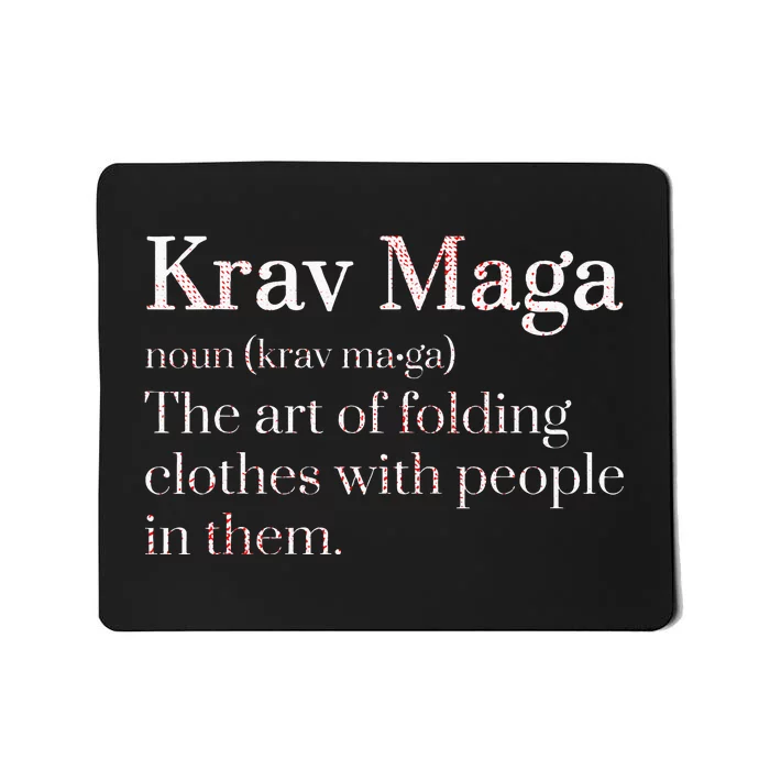 Martial Arts Combat Israeli Athlete Krav Maga Mousepad