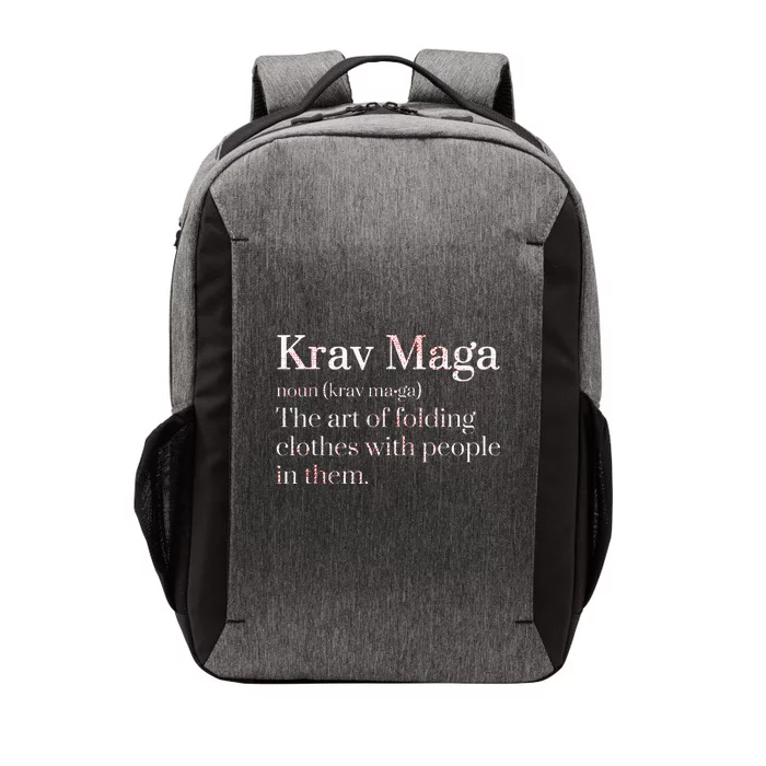 Martial Arts Combat Israeli Athlete Krav Maga Vector Backpack