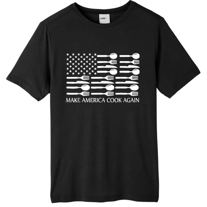 Make America Cook Again Cooking Chef ChromaSoft Performance T-Shirt