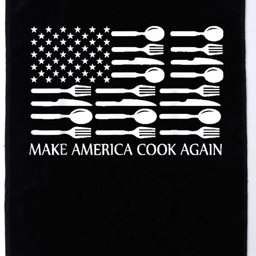 Make America Cook Again Cooking Chef Platinum Collection Golf Towel