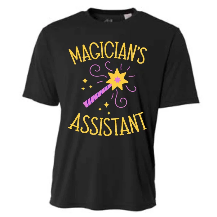 Magician Assistant Costume Birthday Christmas Cooling Performance Crew T-Shirt