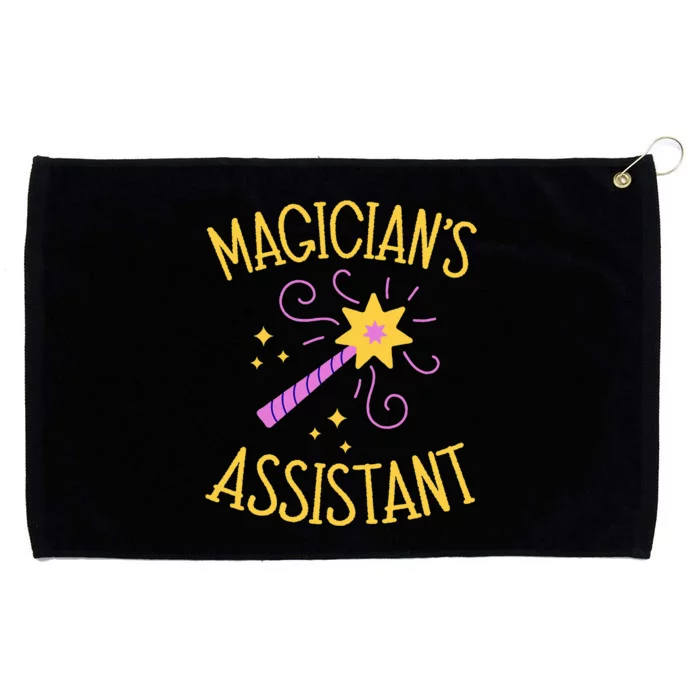 Magician Assistant Costume Birthday Christmas Grommeted Golf Towel