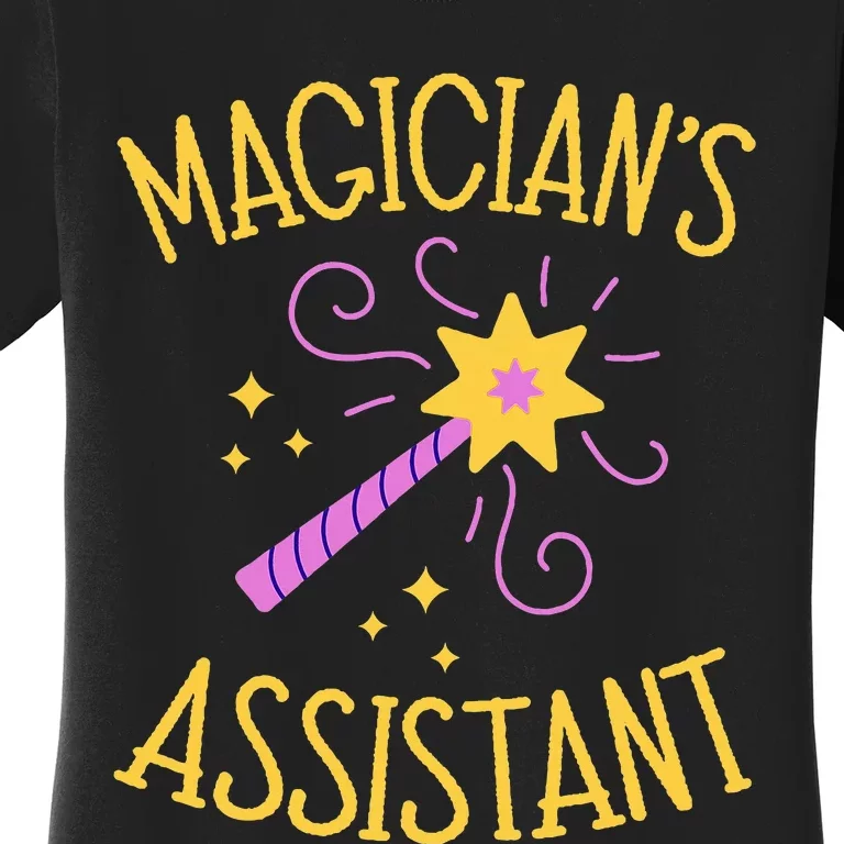 Magician Assistant Costume Birthday Christmas Women's T-Shirt