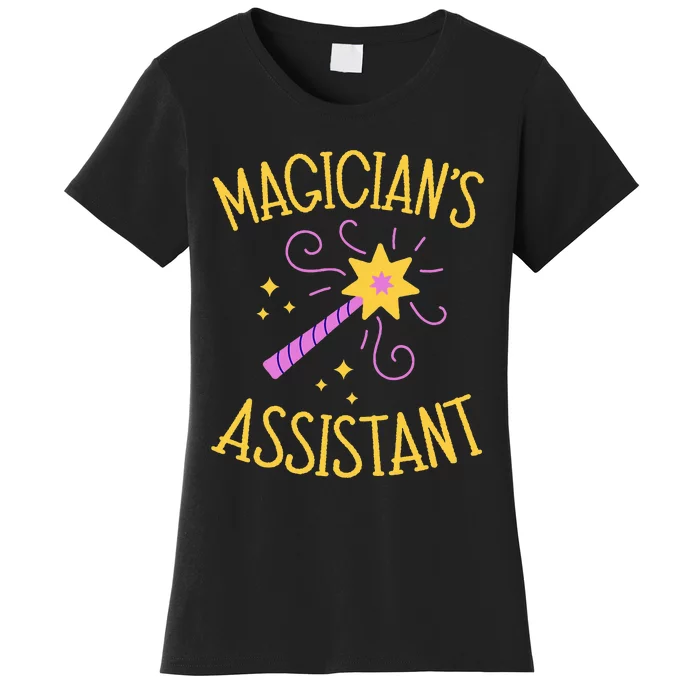 Magician Assistant Costume Birthday Christmas Women's T-Shirt