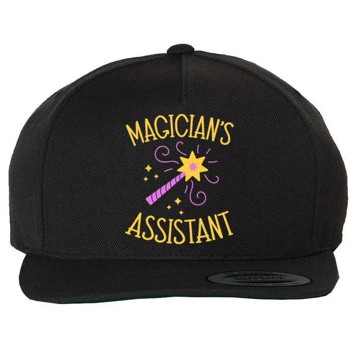 Magician Assistant Costume Birthday Christmas Wool Snapback Cap