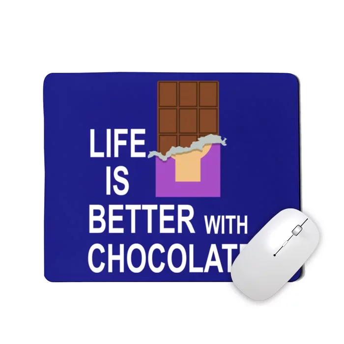 Milk And Chocolate Funny Saying Chocolate Lover Gift Mousepad