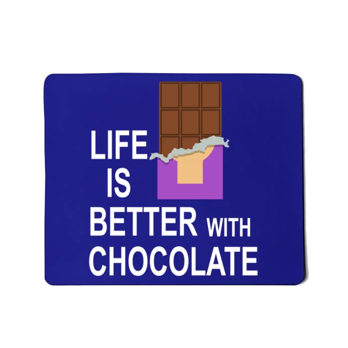 Milk And Chocolate Funny Saying Chocolate Lover Gift Mousepad