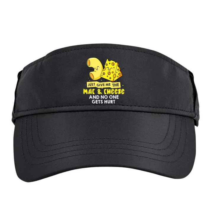 Mac And Cheese Macaroni Cheesy Noodle Adult Drive Performance Visor