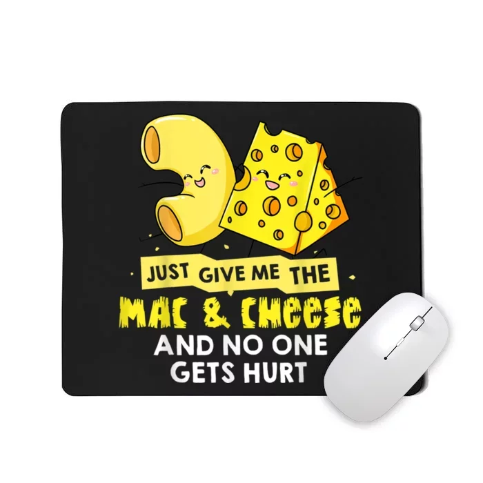 Mac And Cheese Macaroni Cheesy Noodle Mousepad