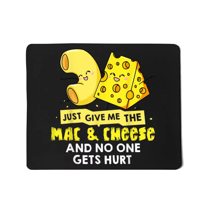 Mac And Cheese Macaroni Cheesy Noodle Mousepad