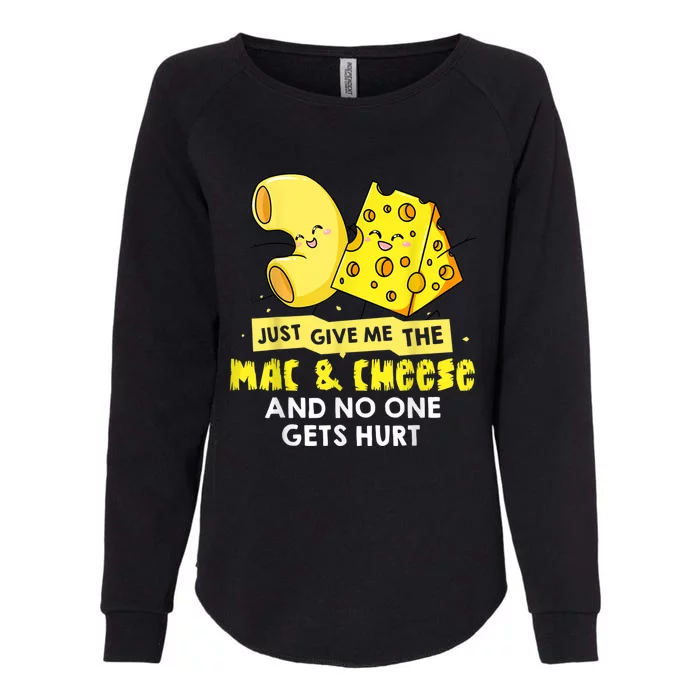 Mac And Cheese Macaroni Cheesy Noodle Womens California Wash Sweatshirt