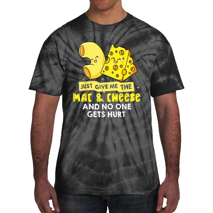 Mac And Cheese Macaroni Cheesy Noodle Tie-Dye T-Shirt