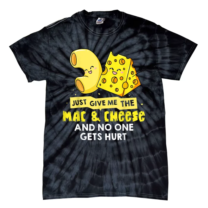 Mac And Cheese Macaroni Cheesy Noodle Tie-Dye T-Shirt