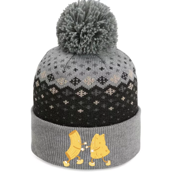 Mac And Cheese Funny Cute The Baniff Cuffed Pom Beanie