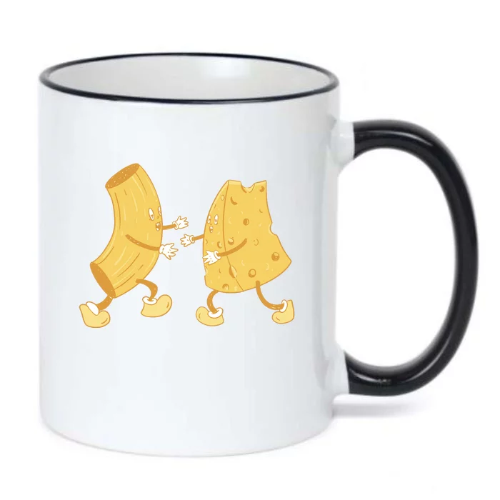 Mac And Cheese Funny Cute Black Color Changing Mug