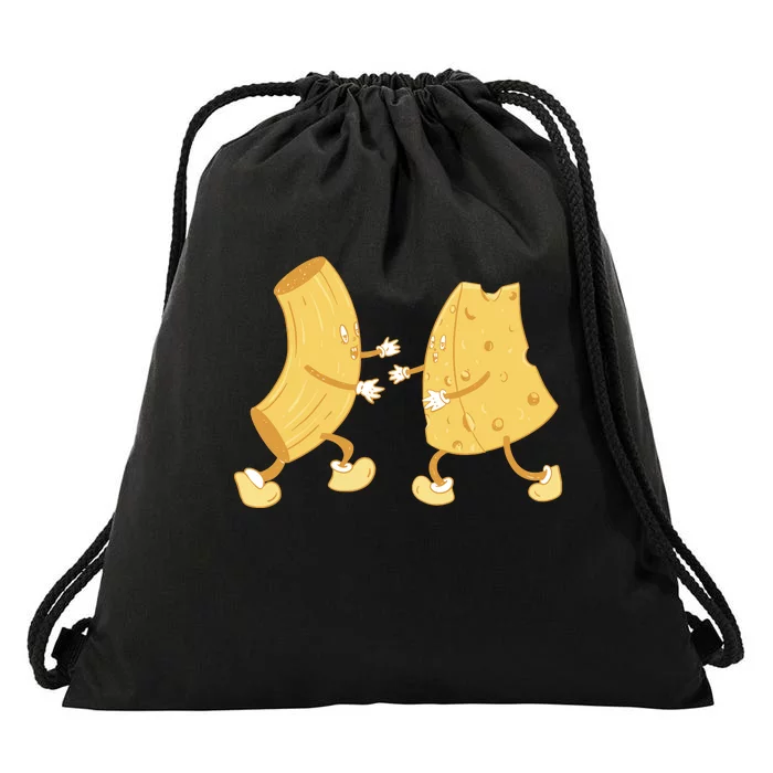 Mac And Cheese Funny Cute Drawstring Bag