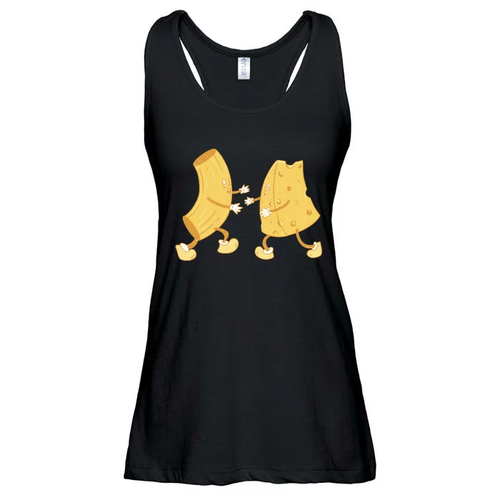 Mac And Cheese Funny Cute Ladies Essential Flowy Tank