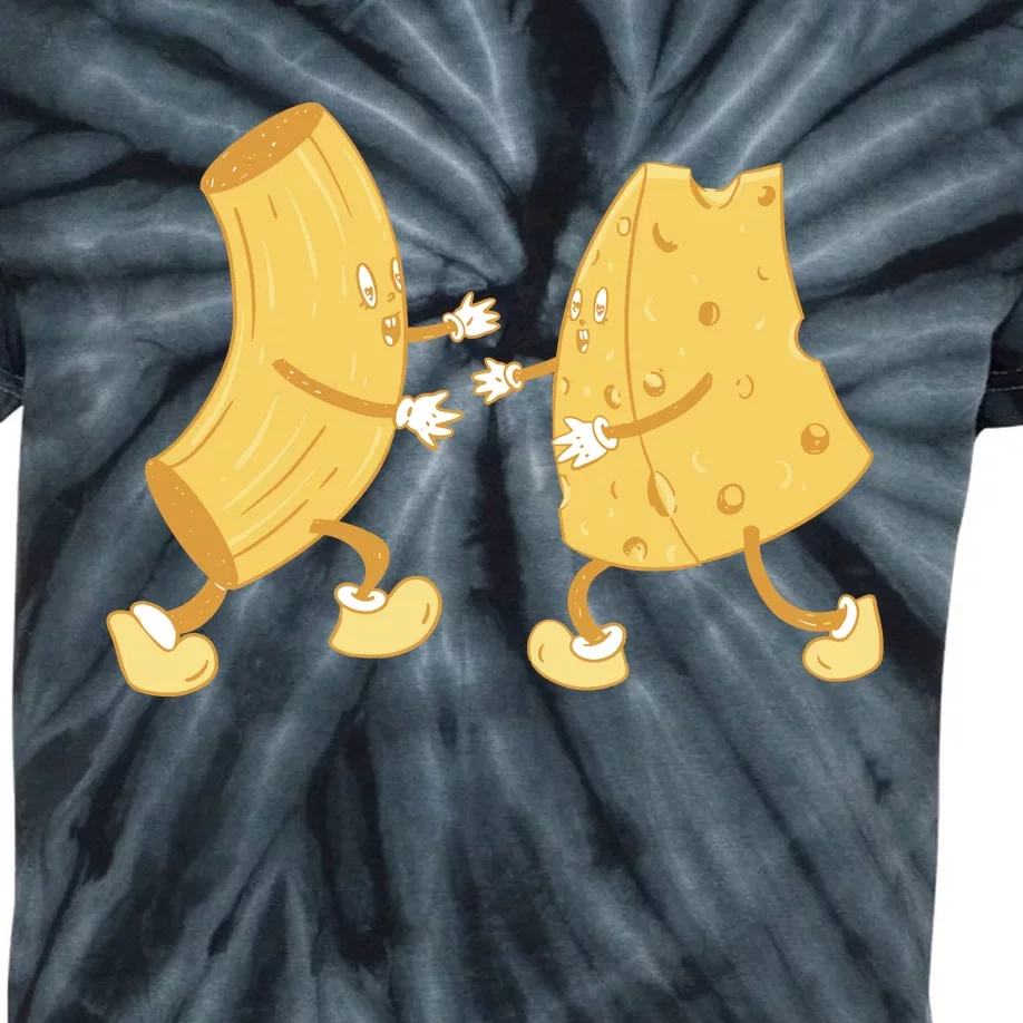 Mac And Cheese Funny Cute Kids Tie-Dye T-Shirt