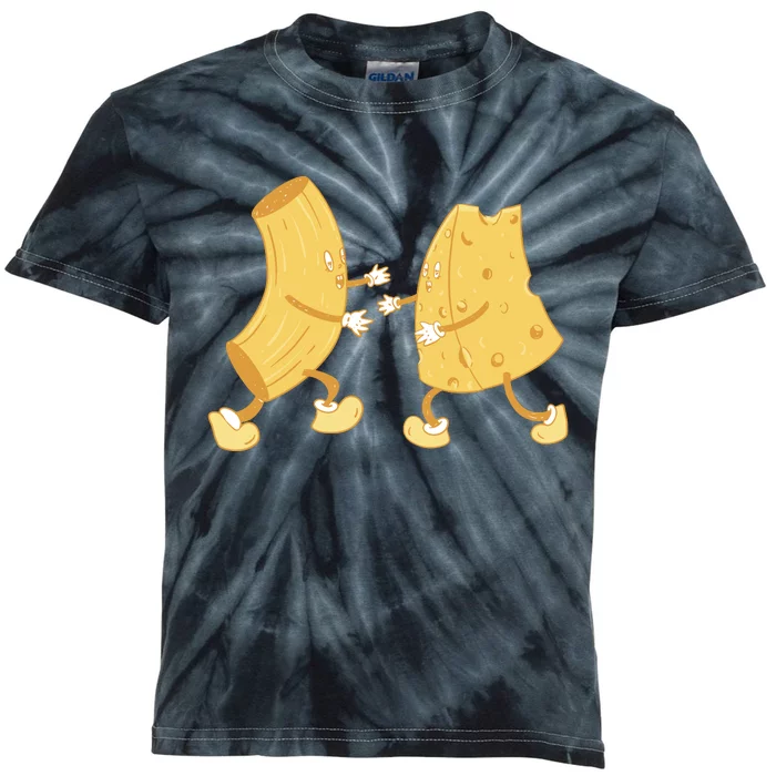 Mac And Cheese Funny Cute Kids Tie-Dye T-Shirt