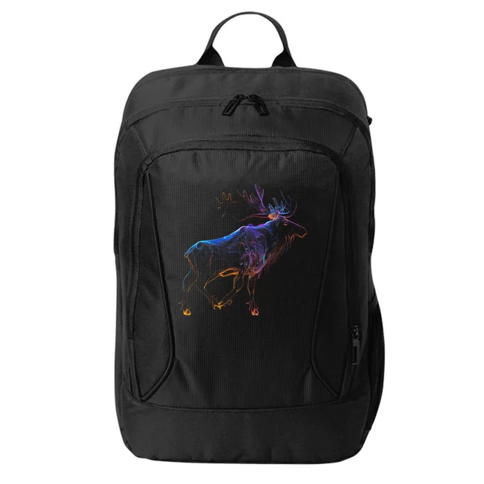 Moose Animal Cute Moose Canadian Moose City Backpack