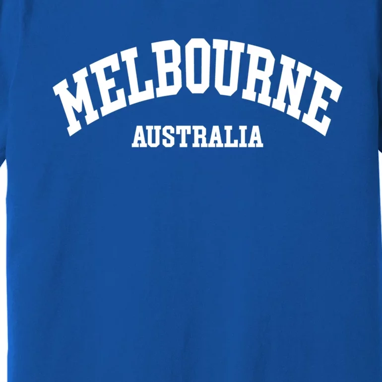 Melbourne Australia City Funny Gift Premium T-Shirt