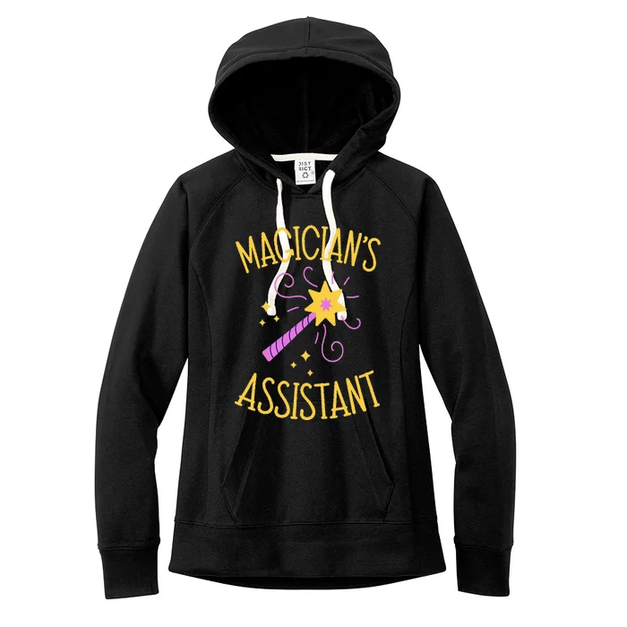 Magician Assistant Costume  Birthday Christmas Women's Fleece Hoodie