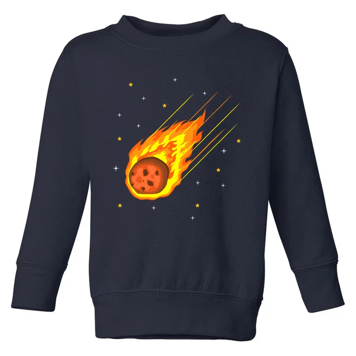 Meteorite Asteroid Comet Meteor Shower Universe Meteors Toddler Sweatshirt