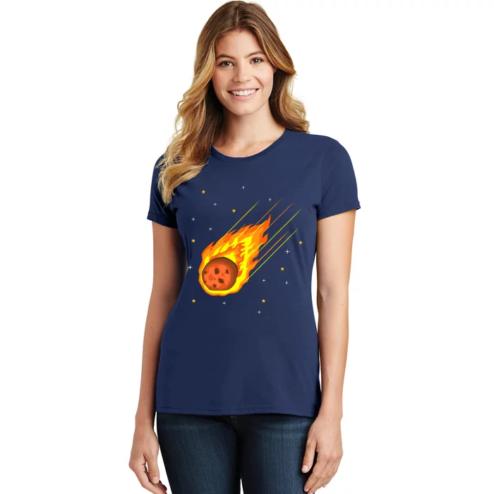 Meteorite Asteroid Comet Meteor Shower Universe Meteors Women's T-Shirt