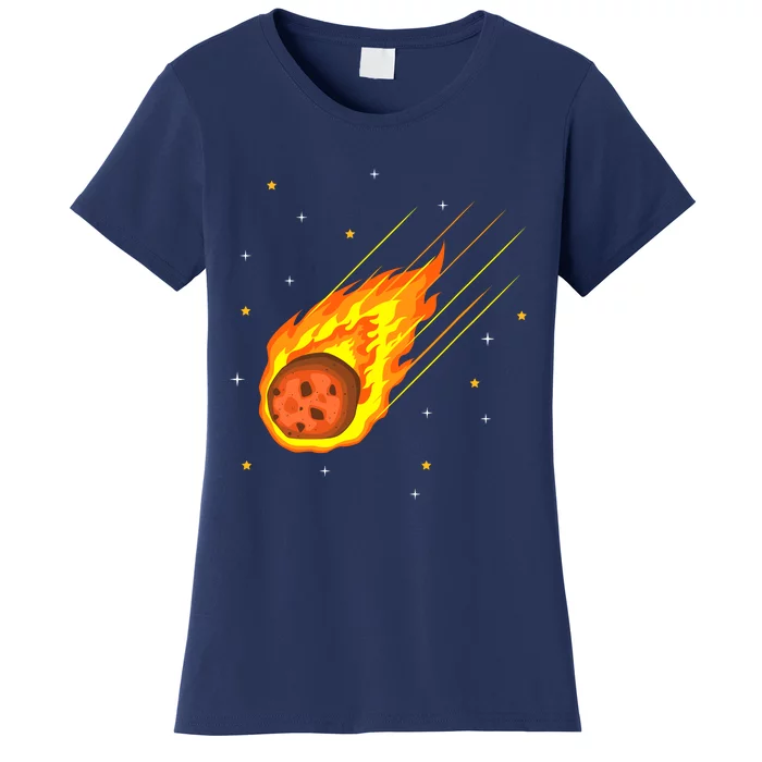 Meteorite Asteroid Comet Meteor Shower Universe Meteors Women's T-Shirt