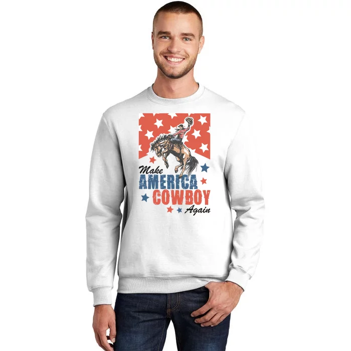 Make America Cowboy Again Patriotic Sweatshirt