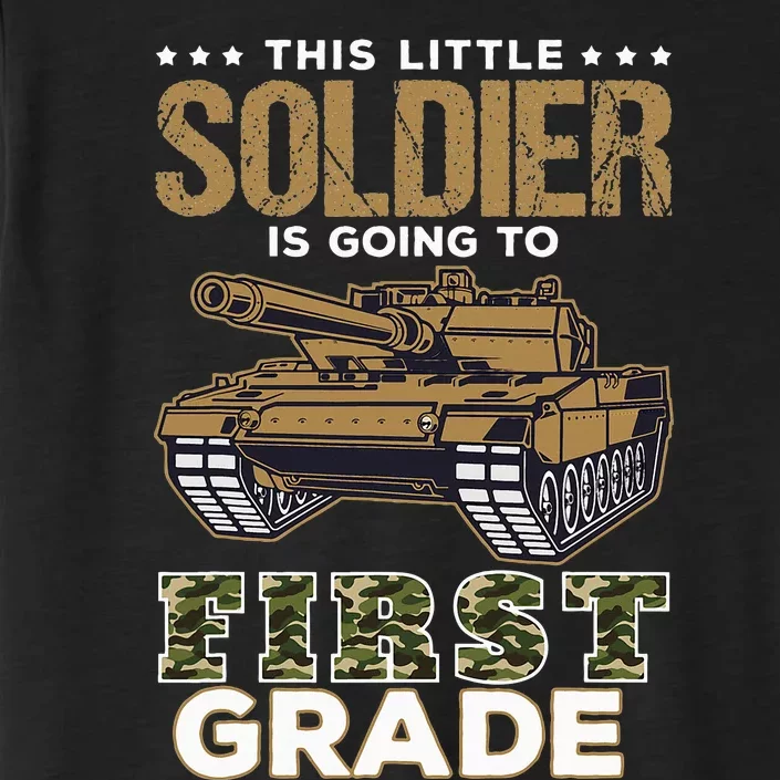 Military Army Camo Tanks First Grade Back To School ChromaSoft Performance T-Shirt