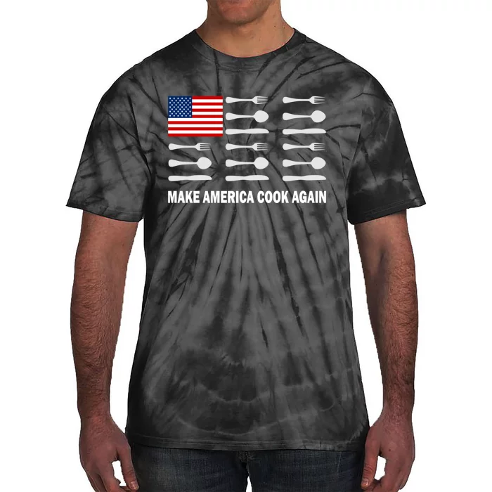 Make America Cook Again Kitchen Food Tie-Dye T-Shirt