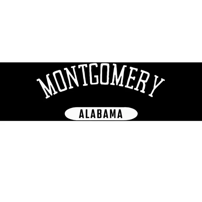 Montgomery Al Classic Style Montgomery Alabama Al Bumper Sticker