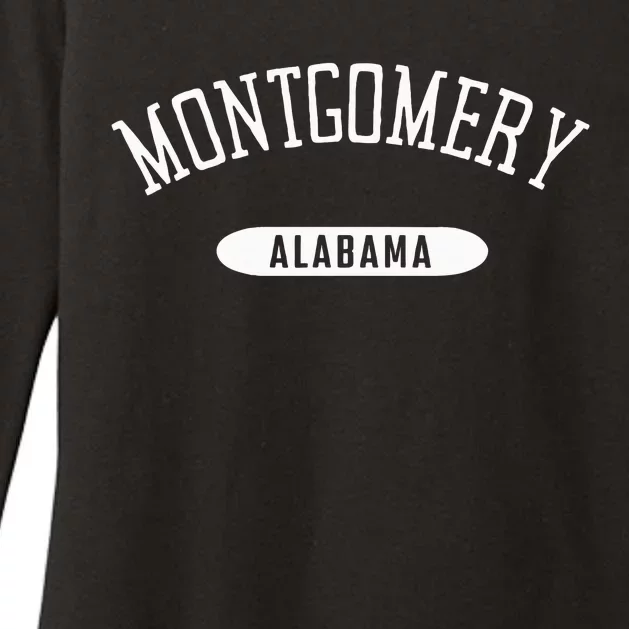 Montgomery Al Classic Style Montgomery Alabama Al Womens CVC Long Sleeve Shirt