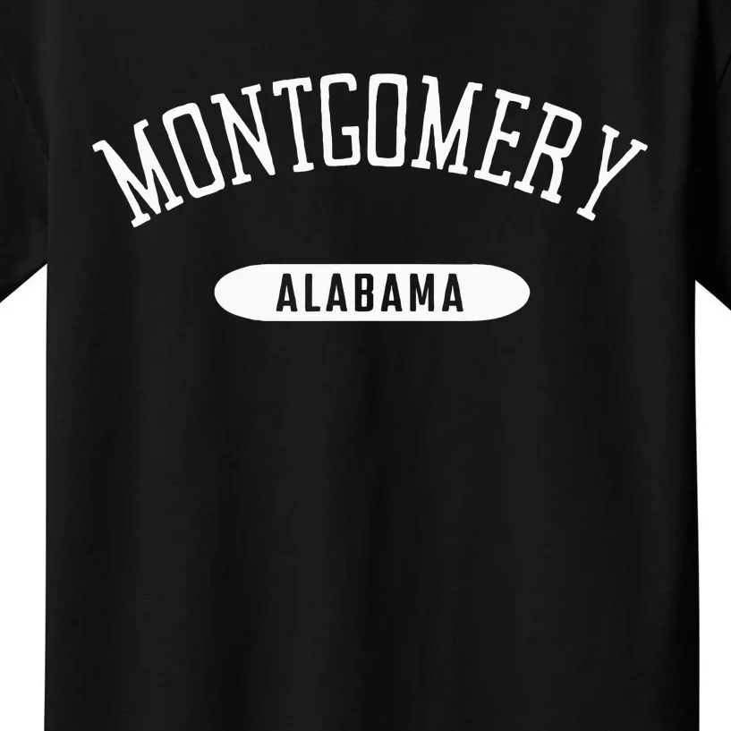 Montgomery Al Classic Style Montgomery Alabama Al Kids T-Shirt