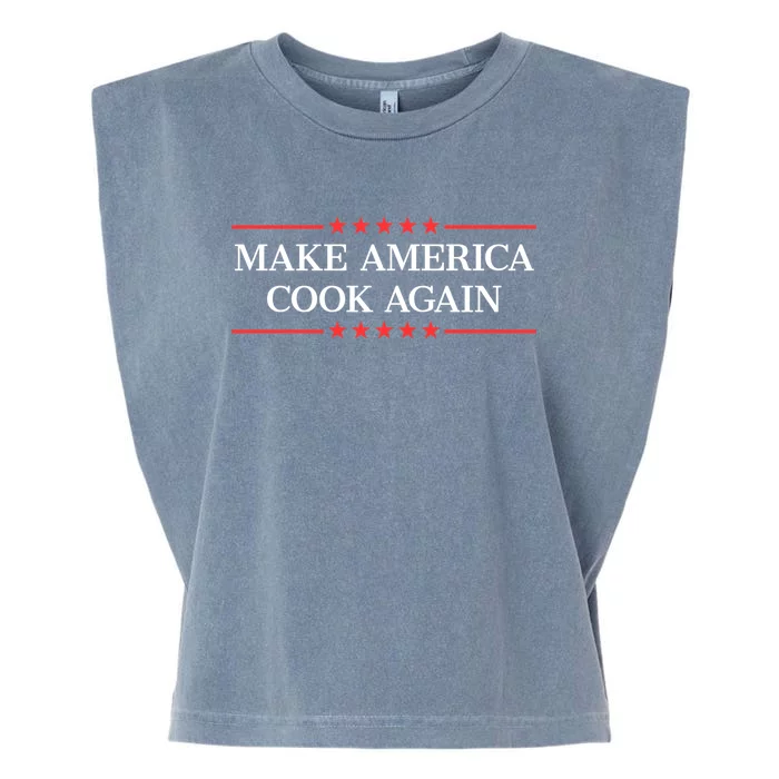 Make America Cook Again Gift Garment-Dyed Women's Muscle Tee