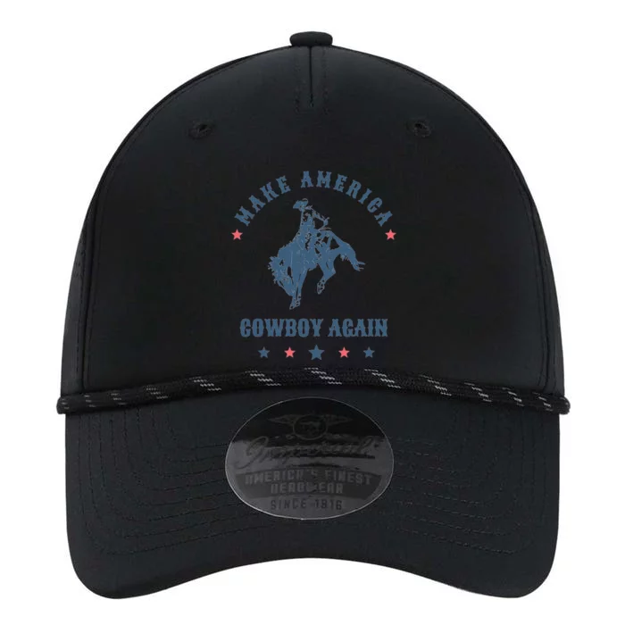 Make America Cow Cow Again Western Country Rodeo Funny Gift Performance The Dyno Cap