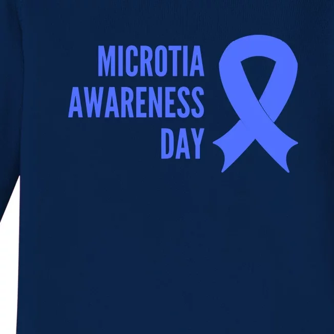 Microtia Awareness Day Baby Long Sleeve Bodysuit