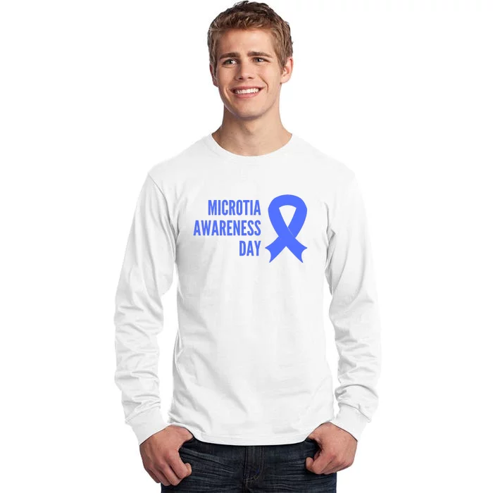 Microtia Awareness Day Tall Long Sleeve T-Shirt