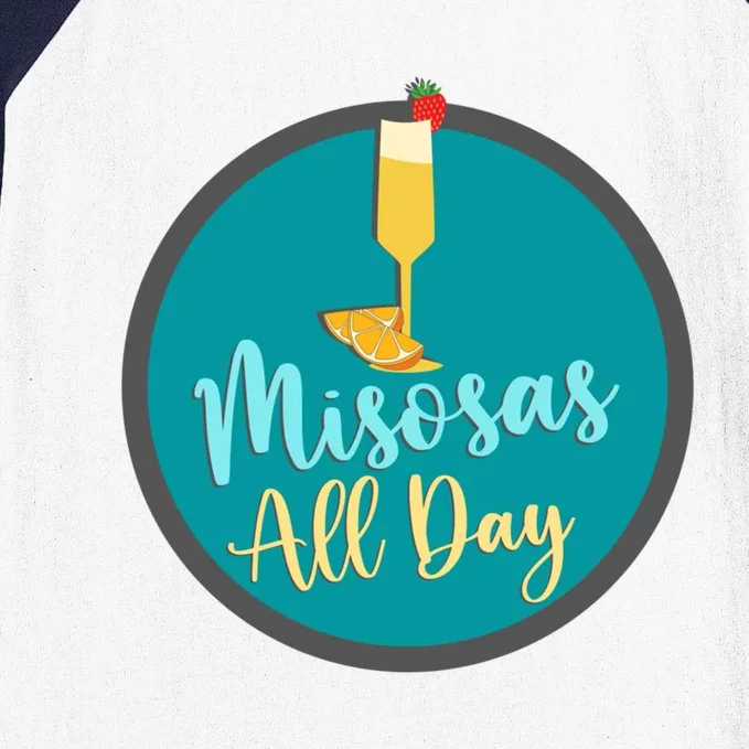 Mimosas All Day Cute Funny Trip Day Ing T Cool Gift Baseball Sleeve Shirt