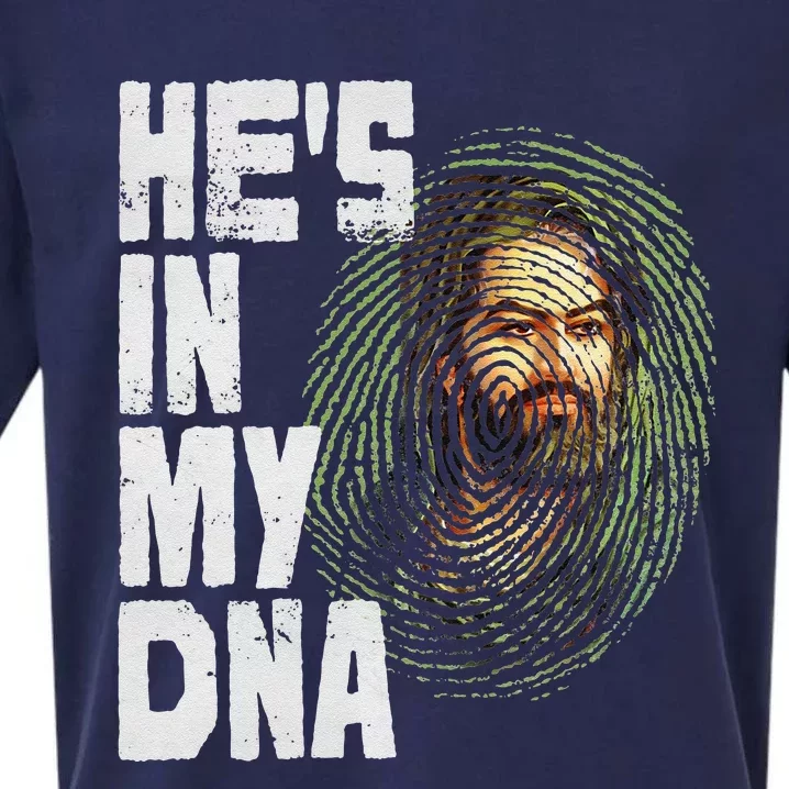 Muharram Ashura Day Ya Hussain He's In My DNA Sueded Cloud Jersey T-Shirt