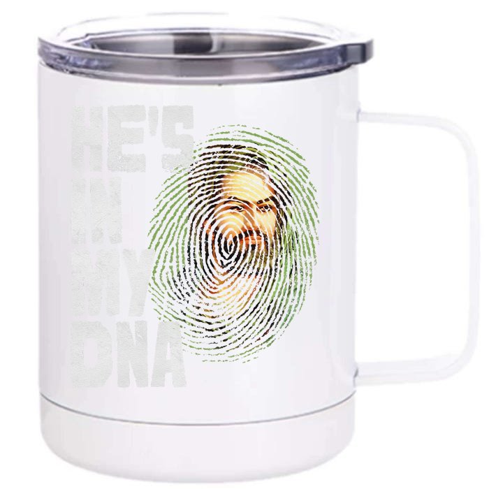 Muharram Ashura Day Ya Hussain He's In My DNA Front & Back 12oz Stainless Steel Tumbler Cup