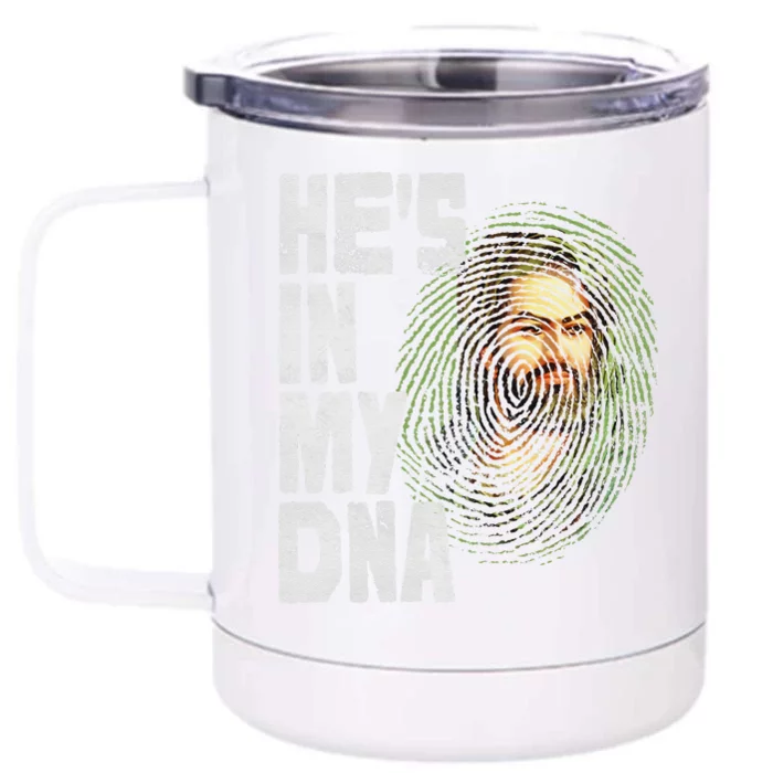 Muharram Ashura Day Ya Hussain He's In My DNA Front & Back 12oz Stainless Steel Tumbler Cup