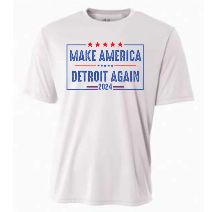 Make America Detroit Again For Election Day 2024 Cooling Performance Crew T-Shirt