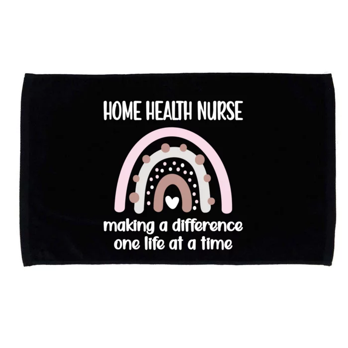 Making A Difference Home Health Nurse Rn Nursing Week Meaningful Gift Microfiber Hand Towel