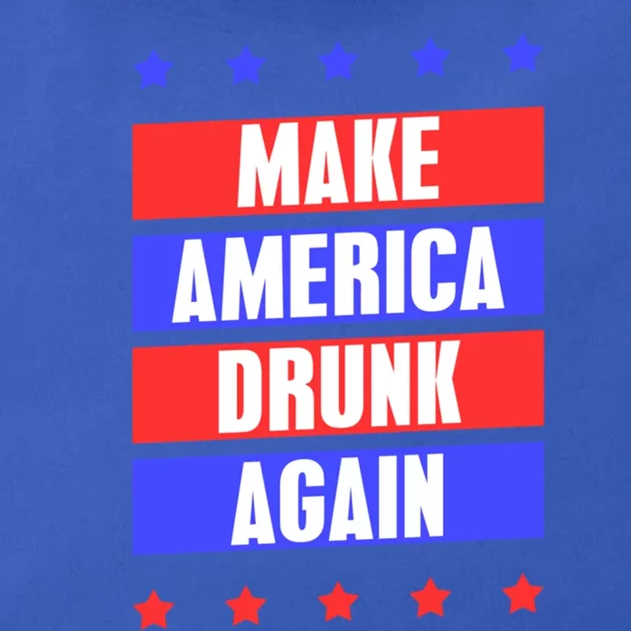 Make America Drunk Again Funny Ing Beer Er Cool Gift Zip Tote Bag